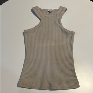 Agolde Ribbed Tank Top - XS